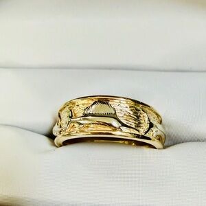 Grand Slam Gold 14K Men’s Wedding Band
